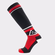 Load image into Gallery viewer, Answer Moto Socks Black/Red - Small/Medium
