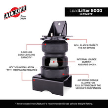 Load image into Gallery viewer, Air Lift LoadLifter 5000 Ultimate Air Spring Kit w/ Internal Jounce for 21-24 Dodge Ram TRX 4WD