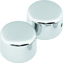 Load image into Gallery viewer, Bikers Choice 08-Up Big Twin Chrome Axle Cap Set Front