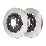 GiroDisc 03-09 Nissan 350Z (w/Brembo Calipers) 2-Piece Slotted Front Rotors