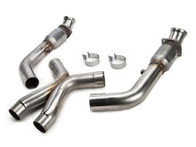 Load image into Gallery viewer, Kooks 11-14 Ford Mustang GT 5.0L 4V 3in x 2 3/4in OEM Cat X Pipe Kooks HDR Req