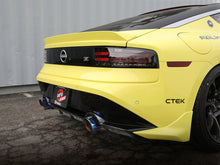 Load image into Gallery viewer, aFe POWER Takeda 2023 Nissan Z 2 1/2in 304 SS Cat-Back Exhaust System w/ Blue Flame Tips