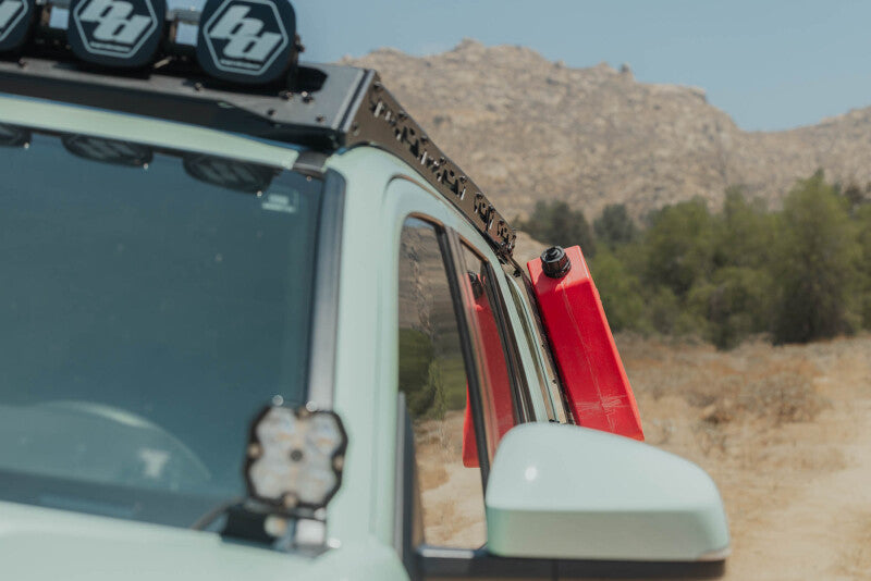 DV8 Offroad 25-26 Toyota 4Runner Exterior Window Molle for DV8 Offroad Roof Rack - Driver