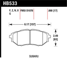 Load image into Gallery viewer, Hawk 05-08 LGT D1078 Performance Ceramic Street Front Brake Pads