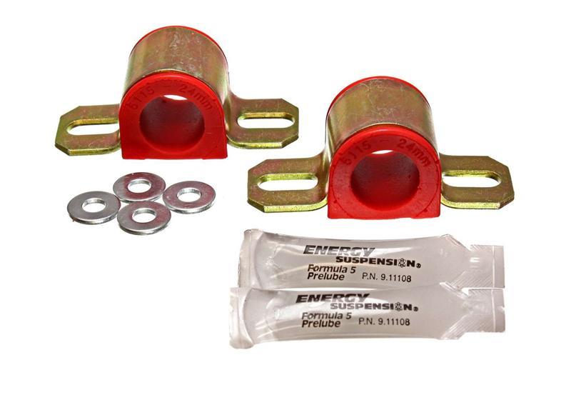 Energy Suspension 01-06 C2500 HD Silverado 2WD Black 36mm Front Sway Bar Bushing Set