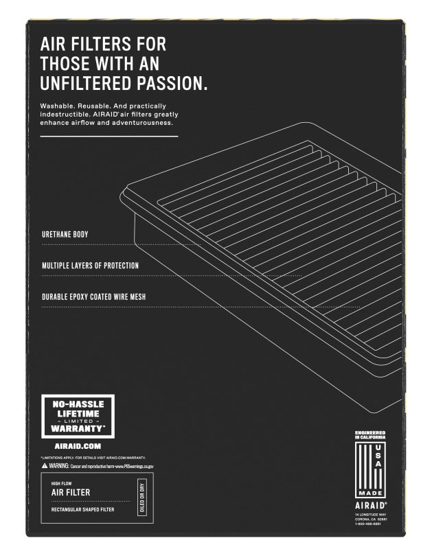 Airaid 03-07 Dodge 5.9L Diesel / 07-15 6.7L Diesel  Direct Replacement Filter