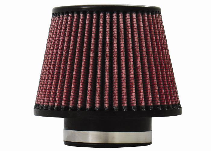 Injen High Performance Air Filter - 3.50 Black Filter 6 Base / 5 Tall / 5 Top