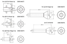 Load image into Gallery viewer, HKS Black Silencer for 115mm Tip Exhausts