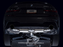 Load image into Gallery viewer, AWE 19-23 BMW 330i / 21-23 BMW 430i Base G2X Touring (Excl. Conv) Axle-Back Exhaust - Diamond Black