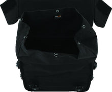 Load image into Gallery viewer, Burly Brand Throw-over Saddlebag - Black
