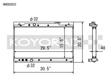 Load image into Gallery viewer, Koyo 2022 Honda Civic 1.5L Turbo (MT and CVT) / 2023 Acura Integra All Aluminum Radiator