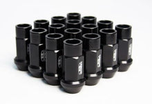 Load image into Gallery viewer, BLOX Racing Street Series Forged Lug Nuts - Black 12 x 1.5mm - Set of 16 (New Design)