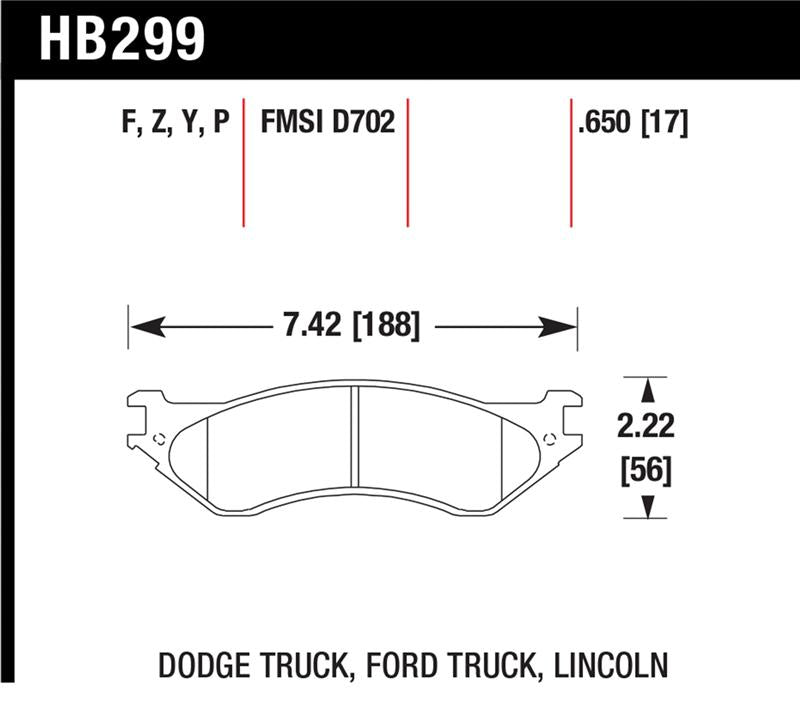 Hawk Super Duty Street Brake Pads