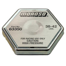Load image into Gallery viewer, Moroso Racing Radiator Cap - 38-42 PSI