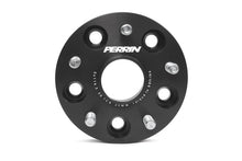 Load image into Gallery viewer, PERRIN Subaru 25mm Wheel Spacers 5x114.3 BP w/56mm Hub - Black