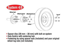 Load image into Gallery viewer, Eibach Pro-Spacer 93-01 Subaru Impreza 10mm Thickness 5x100 Hub 56