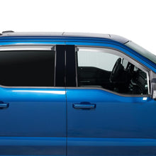Load image into Gallery viewer, Putco 2021 Ford F-150 Super Crew Element Chrome Window Visors (Set of 4)
