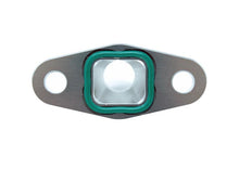 Load image into Gallery viewer, Torque Solution Billet Offset Oil Drain Flange w/ Integrated -10AN Flange: T3/T4 &amp; PTE/Borg Turbo