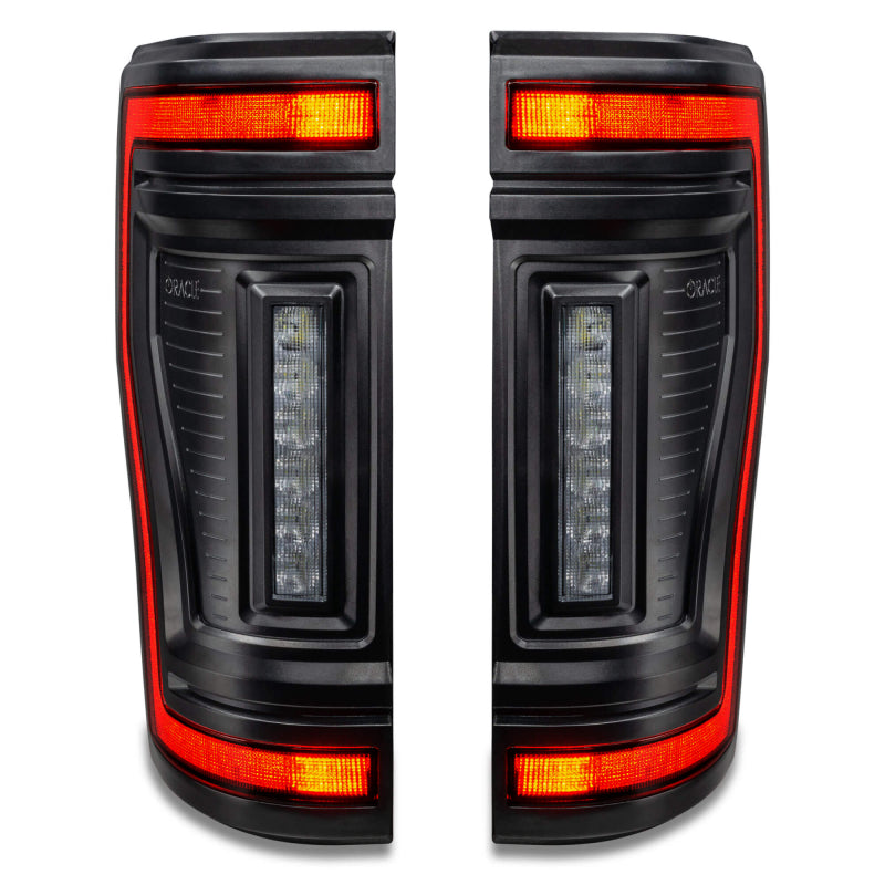 Oracle Lighting 17-22 Ford F-250/350 (Black Series) Flush Mount LED Tail Lights