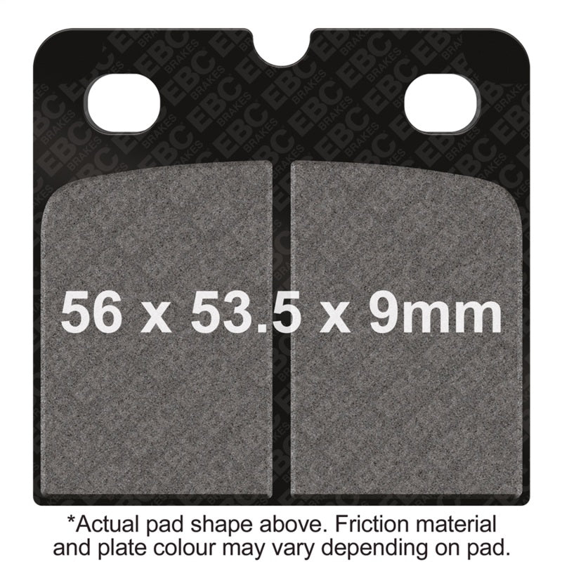 EBC 84-88 BMW K 75 75-S Front Left/Right Sintered HH Brake Pads