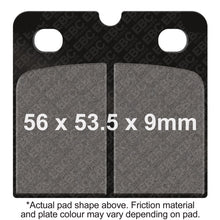 Load image into Gallery viewer, EBC 84-88 BMW K 75 75-S Front Left/Right Sintered HH Brake Pads
