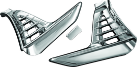 Kuryakyn Louvered Battery Box Cover 01-10 GL1800 Chrome