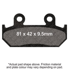 Load image into Gallery viewer, EBC 91-94 Honda CBR 600 F2 Front Left/Right Sintered HH/R Brake Pads (For EBC Floating Conv Rotor)