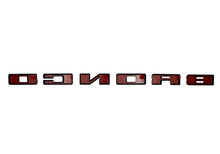 Load image into Gallery viewer, Ford Racing 2021+ Bronco Grille Lettering Overlay Kit - Black