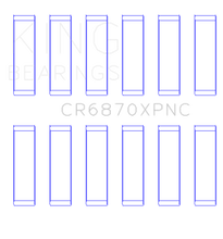 Load image into Gallery viewer, King Engine Bearings Nissan VR38DETT pMaxKote Performance Con Rod Bearing Set - Size STD