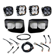 Load image into Gallery viewer, Baja Designs 20-22 Ford SD Squadron Pro/SAE 2.0 Dual Fog Pocket Kit Upfitter (SAE Fog) - Clear