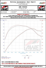 Load image into Gallery viewer, AWE Tuning Ford Focus ST Touring Edition Cat-Back Exhaust - Resonated - Diamond Black Tips