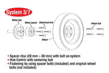 Load image into Gallery viewer, Eibach Pro-Spacer 25mm Spacer / Bolt Pattern 5x114.3 / Hub Center 60 for 06-15 Lexus IS350
