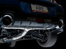 Load image into Gallery viewer, AWE Tuning Subaru BRZ/ Toyota GR86/ Toyota 86 Track Edition Cat-Back Exhaust- Chrome Silver Tips