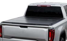 Load image into Gallery viewer, Access LOMAX Tri-Fold Cover 22-26 Toyota Tundra 5Ft./6in. Bed w/ deck rail - Matte Black