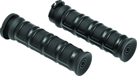 Kuryakyn Dillinger Grips Dual Cable Satin Black