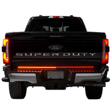 Load image into Gallery viewer, Putco 23-24 Ford SuperDuty F-250 60In Direct Fit Blade Kit Tailgate Bars w/ LED Taillamps