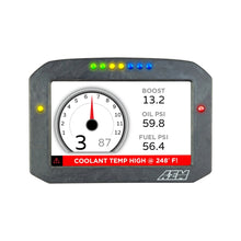 Load image into Gallery viewer, AEM CD-7G Carbon Flush Digital Dash Display w/ Internal 20Hz GPS &amp; Antenna