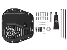 Load image into Gallery viewer, aFe 97-23 Ford F-150 Pro Series Rear Differential Cover Black w/ Machined Fins