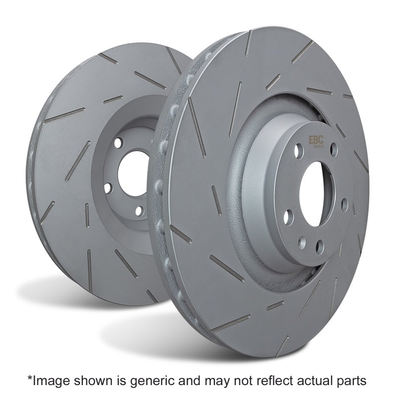 EBC 15+ Lexus NX200t 2.0 Turbo USR Slotted Front Rotors