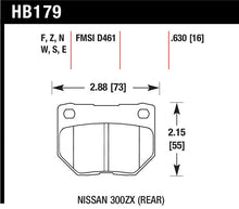 Load image into Gallery viewer, Hawk 06-07 WRX HPS Street Rear Brake Pads