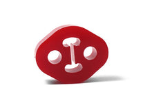 Load image into Gallery viewer, PERRIN Subaru / Universal 12mm ID 1.5in. Hole Offset Exhaust Hanger - Red (Sold Individually)