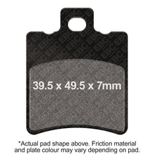 Load image into Gallery viewer, EBC 98-99 Yamaha CW 50 Bws Front Left FA-SFA-X Brake Pads