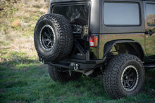 Load image into Gallery viewer, DV8 Offroad 07-18 Jeep Wrangler (JK) Tire Carrier for MTO Bumper