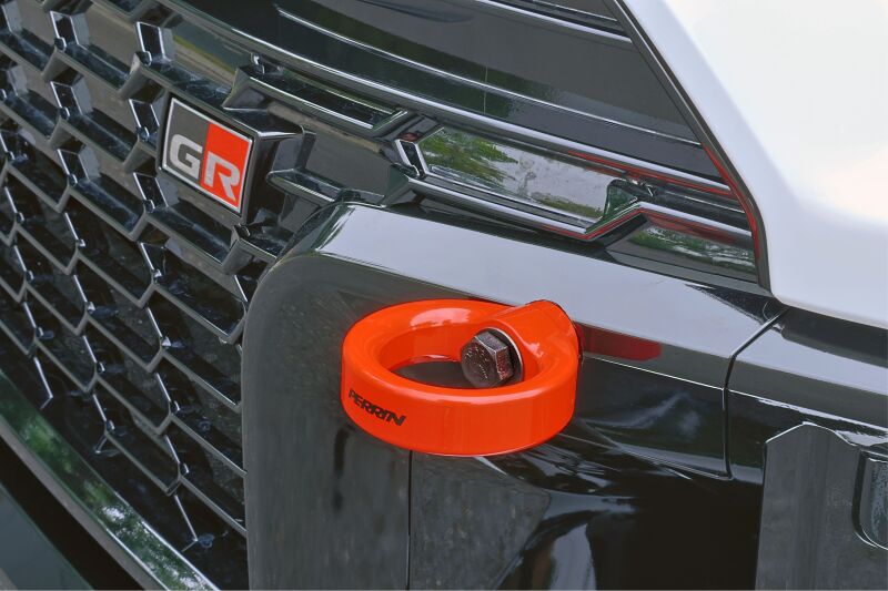 PERRIN 23-26 Toyota GR Corolla Front Tow Hook - Red