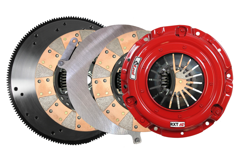 McLeod RXT 1200 Twin Disc Clutch Kit w/ 8 Bolt Flywheel 164T - 1-1/8in x 26 Spline Input Trans
