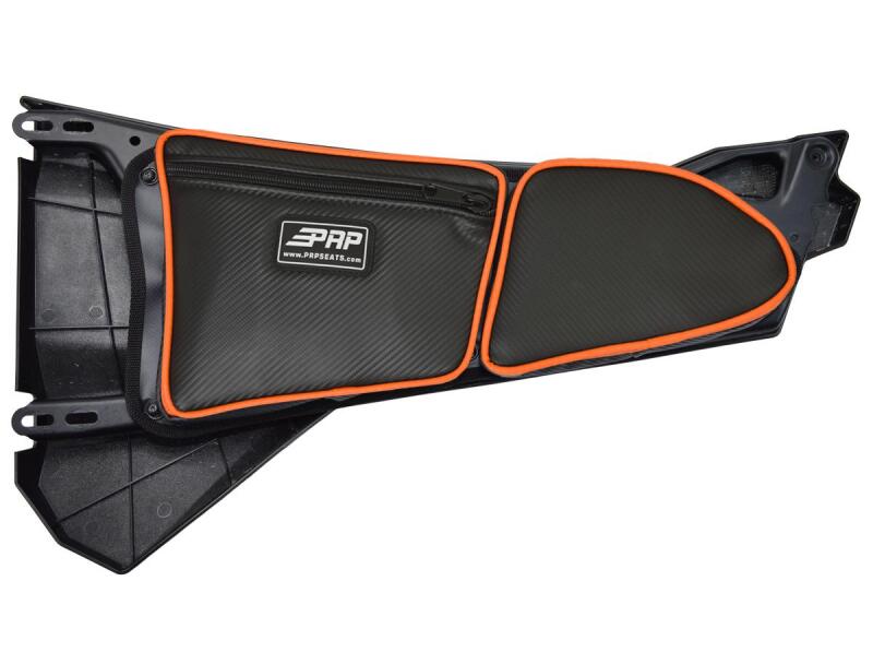 PRP Polaris RZR Front Door Bag with Knee Pad (Passenger Side)- Black