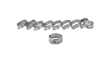 Load image into Gallery viewer, Vibrant One Ear Stepless Pinch Clamps 25.4-28.6mm clamping range (Pack of 10) SS 7mm band width