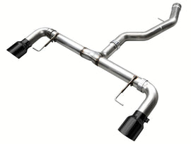 AWE Tuning 19-23 BMW 330i / 21-23 BMW 430i Base G2X Track Edition Axle-Back Exhaust - Diamond Black