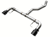 AWE Tuning 19-23 BMW 330i / 21-23 BMW 430i Base G2X Track Edition Axle-Back Exhaust - Diamond Black