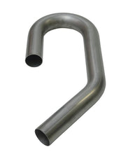 Load image into Gallery viewer, Vibrant 3.5in Oval (Nominal Size) T304 SS 45 deg Mandrel Bend 6in x 6in leg lengths